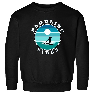 Discover Paddling Vibes - retro - Paddle Boarder Sweatshirts