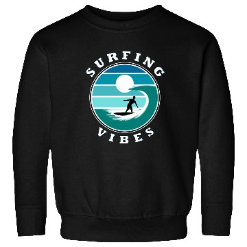 Discover Surfing Vibes – retro 2 - Surfer Sweatshirts