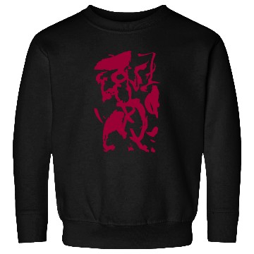 Discover Abstract Ink Pattern Sweatshirts