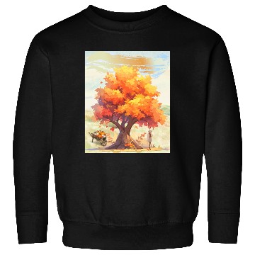 Discover "Autumn Feels - Nature's Embrace" Sweatshirts