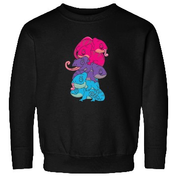 Discover Androgynous Flag Pride Lgbtq Cute Chameleon Sweatshirts