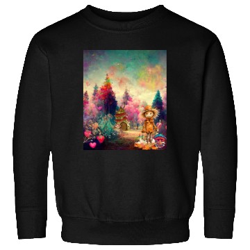 Discover "Enchanted Dreams - Psychedelic Autumn Forest" Sweatshirts