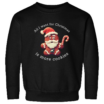 Discover Funny Christmas Cookie Sweatshirts