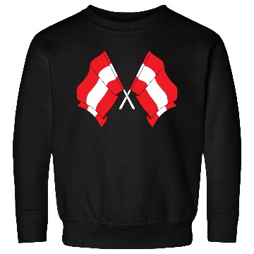Discover Two flags of Austria Sweatshirts