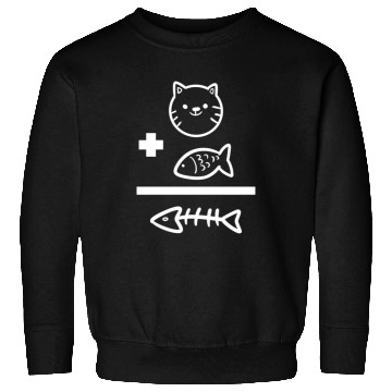 Discover Cat Fish Bone Angler Sweatshirts