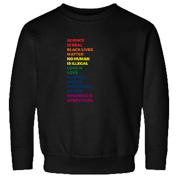 Discover Science Is Real Sweatshirts
