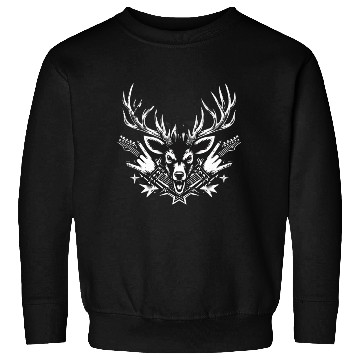 Discover Punk Rock Reindeer Sweatshirts