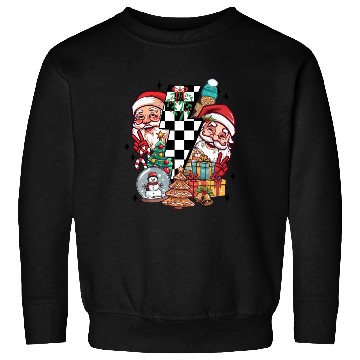 Discover Retro Christmas, Santa, Groovy, Disco Ball, Frosty Sweatshirts