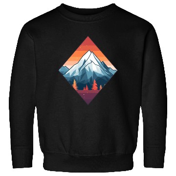 Discover Mountains in Autumn Sweatshirts