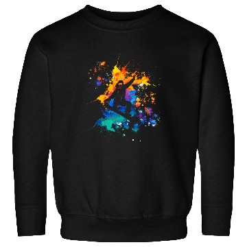 Discover Snowboarder Cool Freestyle Snowboarding Sweatshirts
