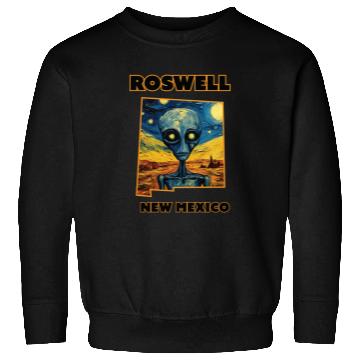 Discover Roswell New Mexico - Alien Sweatshirts