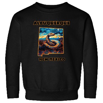 Discover New Mexico - Rattlesnake Sweatshirts