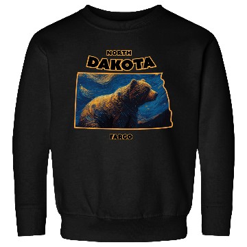Discover North Dakota - Bear Sweatshirts