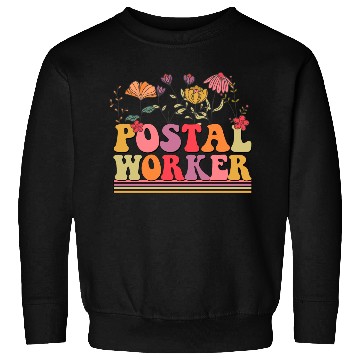 Discover Postal worker flower Sweatshirts