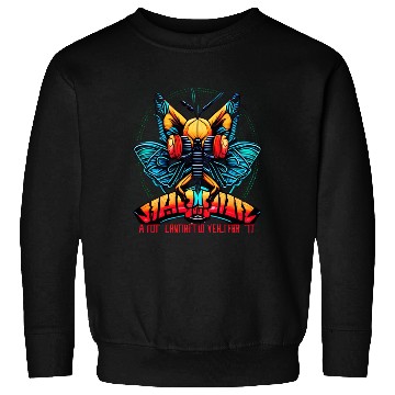 Discover Colorful Butterfly face Sweatshirts