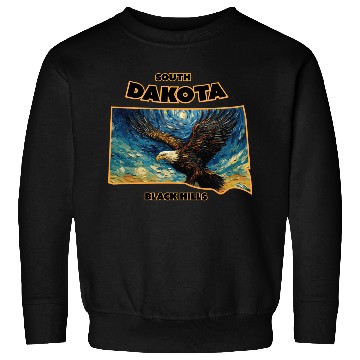 Discover South Dakota - Eagle Sweatshirts