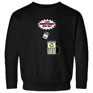 Discover Phone Funny Cartoon Tech Design Sweatshirts