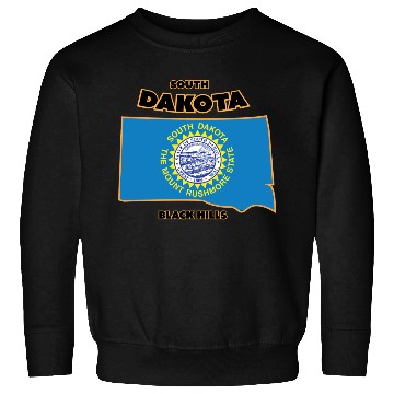 Discover South Dakota - Flag Sweatshirts