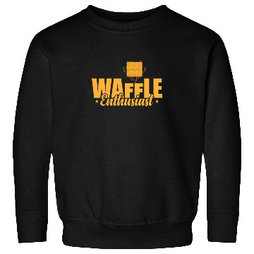 Discover Waffle Enthusiast Snack Pastry Baker Sweatshirts