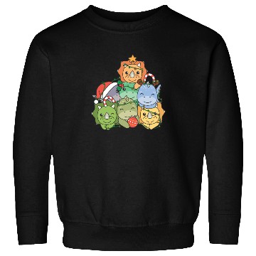 Discover Dinosaur Christmas Tree Funny Animal Sweatshirts