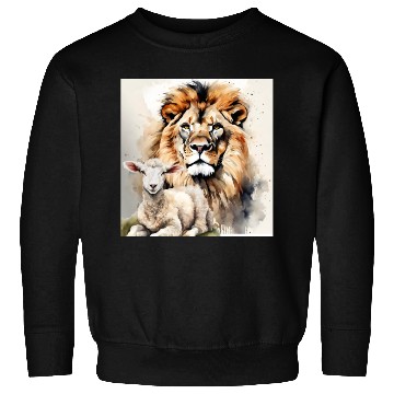 Discover Lion and Lamb Christian Apparel Sweatshirts
