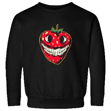 Discover Strawberry Jack-o-lantern Sweatshirts
