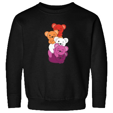 Discover Lesbian Flag Pride Lgbtq Cute Mouse Sweatshirts