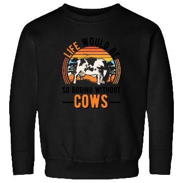 Discover Cow Cattle Breeder Land, Farmer Cows Sweatshirts