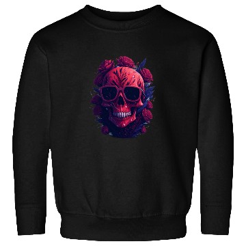 Discover red skull Sweatshirts