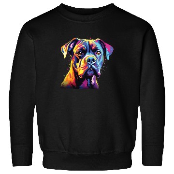 Discover Watercolor Colorful Boxer Sweatshirts