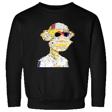 Discover NFT Casual monkey with tattoo Sweatshirts