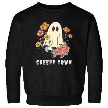 Discover Boo Ghost - Creepy town Sweatshirts