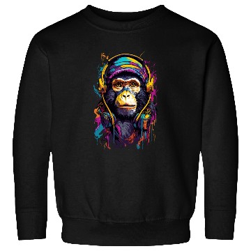 Discover monkey sound Sweatshirts