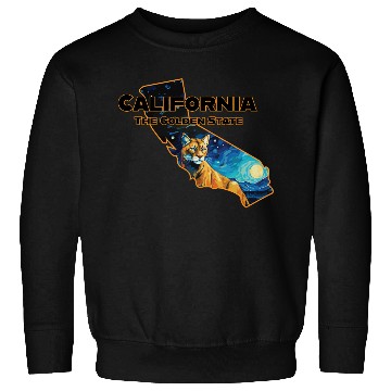 Discover California Wildlife - mountain lion Sweatshirts