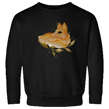 Discover autumn fox light with dark eye Sweatshirts