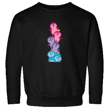 Discover Androgynous Flag Pride Lgbtq Cute Penguin Sweatshirts