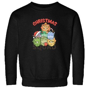 Discover Dinosaur Christmas Tree Christmas Squad Dinos Sweatshirts