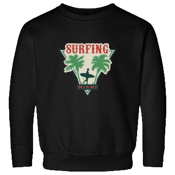 Discover Surfing Miami Sweatshirts