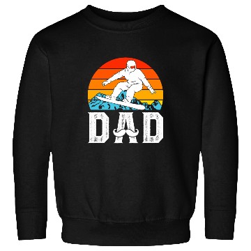 Discover Snowboarding Dad Snowboard Daddy Freestyler Sweatshirts