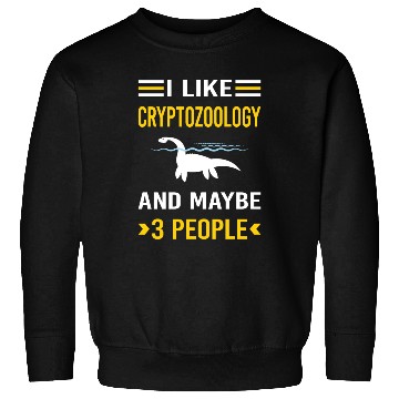 Discover 3 People Cryptozoology Cryptid Cryptids Sweatshirts