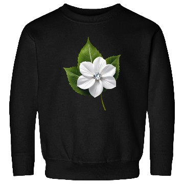 Discover Jewel-Adorned Blossom Sweatshirts