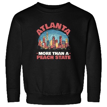 Discover Atlanta City Georgia USA America United States Sweatshirts