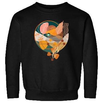 Discover Contemporary Bohemian Celestial Art Sweatshirts