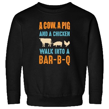 Discover Barbecue BBQ Joke GIft For Grill Master Chef Sweatshirts