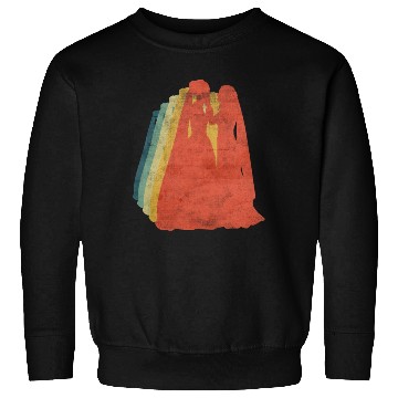 Discover Lesbian Couple Romantic Wedding Wife Retro Sweatshirts