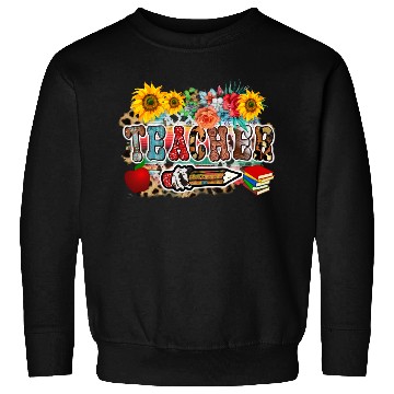 Discover Retro Wildflower Teacher Sweatshirts