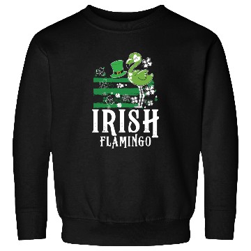 Discover Irish flamingo Sweatshirts