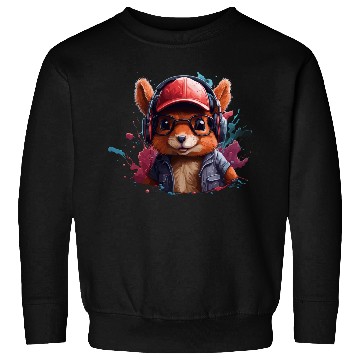 Discover squirrel animal art I cool cute squirrel Sweatshirts