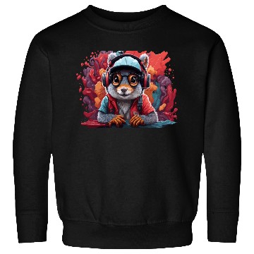 Discover squirrel animal art I cool cute squirrel Sweatshirts