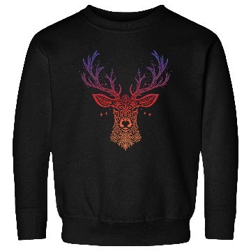 Discover Reindeer with snowflakes Sweatshirts